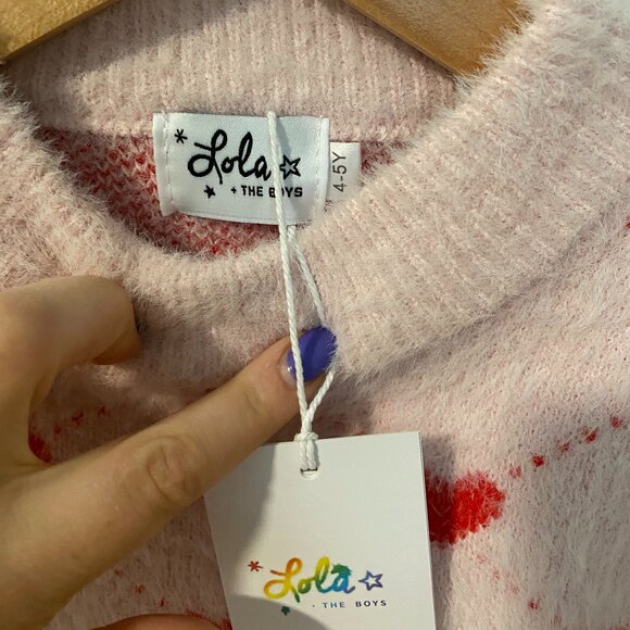 Lola + The Boys Sweetheart Sweater Dress - Picture 4 of 4